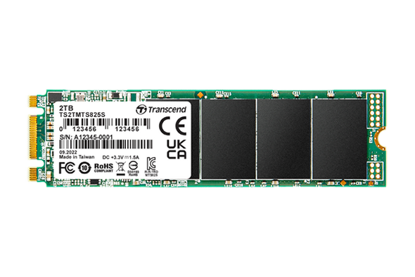 TRANSCEND 500GB MTS825S M.2 SATA3 2280 SSD - CACHELESS TLC