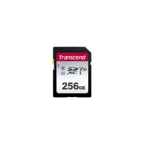 TRANSCEND 300S 256GB UHS-1 CLASS 10 U1 U3 V30 SDXC CARD - TLC