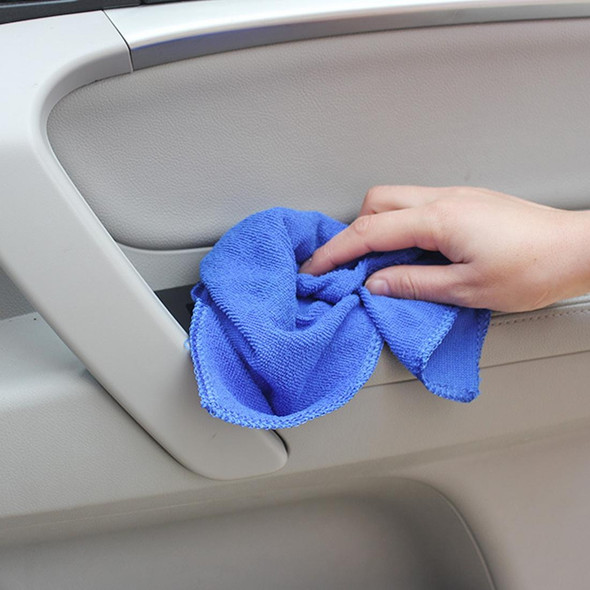 10 PCS 30cm  30cm Microfiber Quick Dry Towels Cleaning Cloth Car Detailing Care Towels Car Care Towels