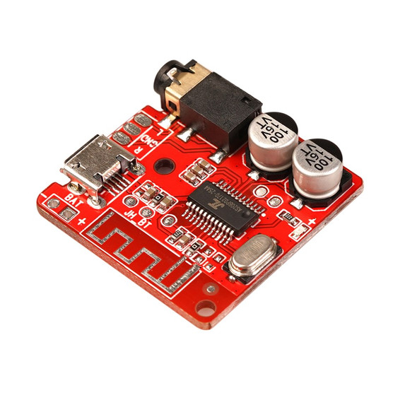 6925A DIY Bluetooth Audio Receiver Board MP3 Lossless Decoder Wireless Stereo Music Module - Red