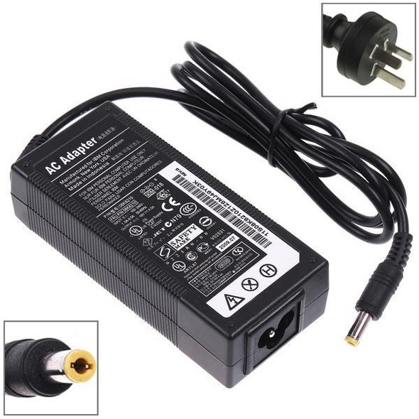 AU Plug AC Adapter 20V 3.25A 65W for Lenovo Notebook, Output Tips: 5.5 x 2.5mm