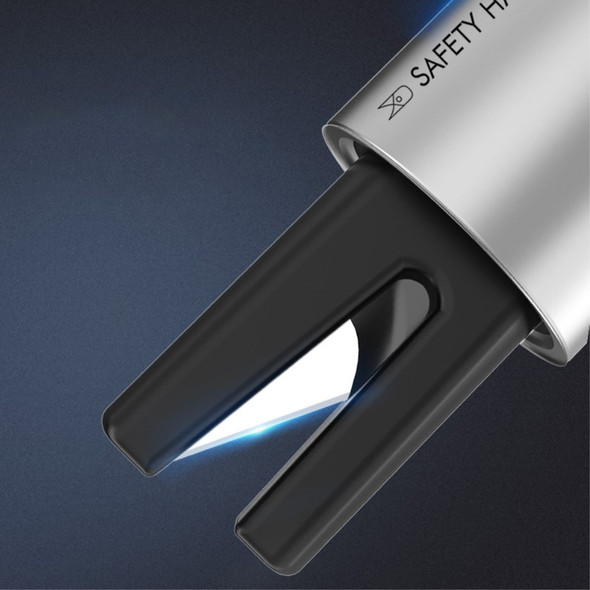2 in 1 Mini Safety Hammer Emergency Window Glass Breaker Multi-functional Seatbelt Cutter Portable Escape Tool for Car - Grey