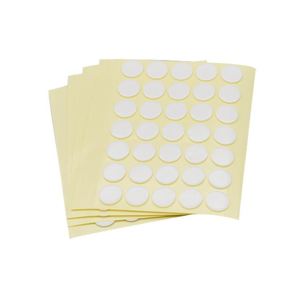 1000 PCS 10x0.5mm Round Transparent Double-Sided Adhesive Tape Waterproof Traceless Acrylic Glue