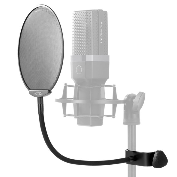 YANMAI PS-6 Studio Recording Microphone Pop Filter Screen Steel Mesh Live Broadcast Accessories