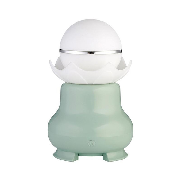 4W USB Charging Night Luminescent Pearl Ultrasonic Aromatherapy Humidifier with LED Colorful Light for Home / Office, Water Tank Capacity: 95ml, DC 5V(Mint Green)