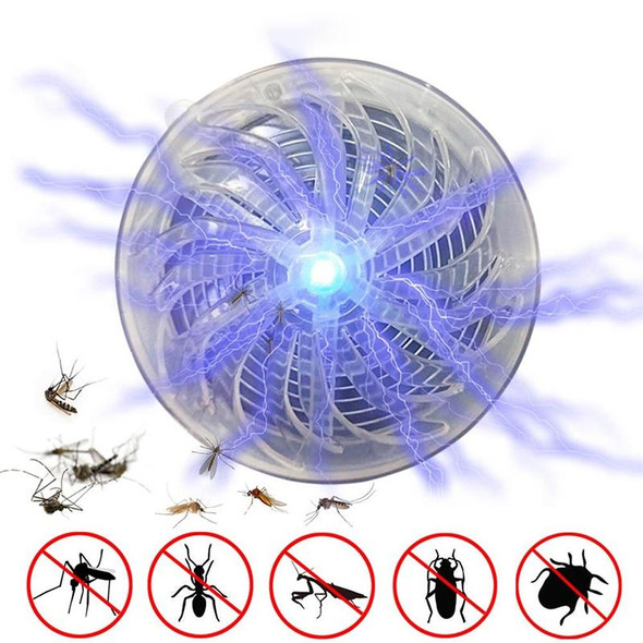 Solar Powered Mosquito Killer Home Insect Pest Killer UV  Light Lamp Outdoor Indoor Mosquito Bug Zapper Repellent