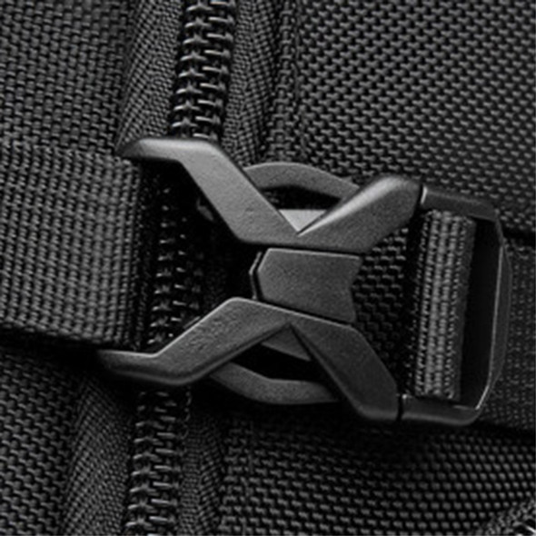 OZUKO 9585 Sling Chest Bag Large Capacity Outdoor Sports Tactical Waterproof Crossbody Shoulder Bag - Black