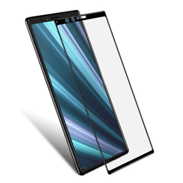 IMAK Full Size Tempered Glass Screen Protector Guard Film for Sony Xperia 1