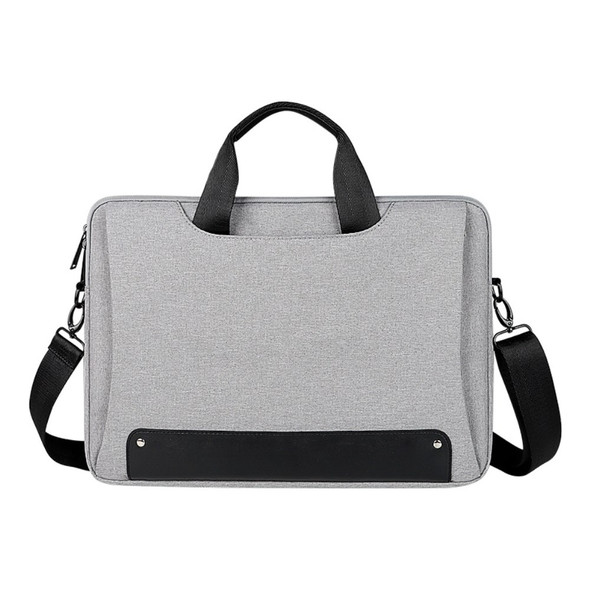 DJ08 13.3 inch Laptop Bag Pouch Handbag Notebook Shoulder Carrying Case Cover Sleeve - Grey