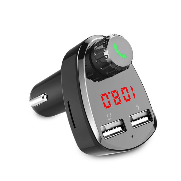 G13 Car MP3 Player Bluetooth Hands-free Device FM Transmitter Car Kit Dual USB Fast Charger