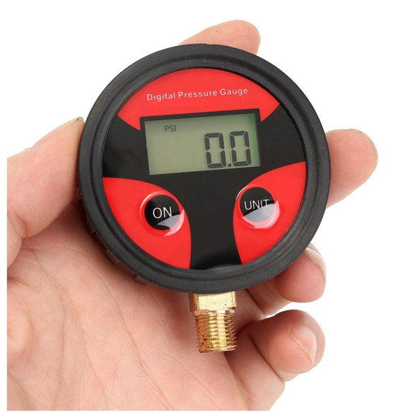 Automobile Tire Pressure Dial Measuring Instrument Digital Display Regulating Throttle Valve