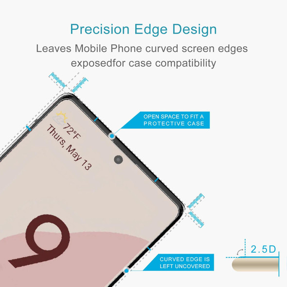 Google Pixel 6 10 PCS 0.26mm 9H 2.5D Tempered Glass Film