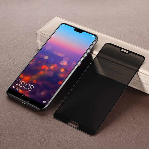 Anti-peep Full Screen Tempered Glass Protector Guard Film for Huawei P20 Pro