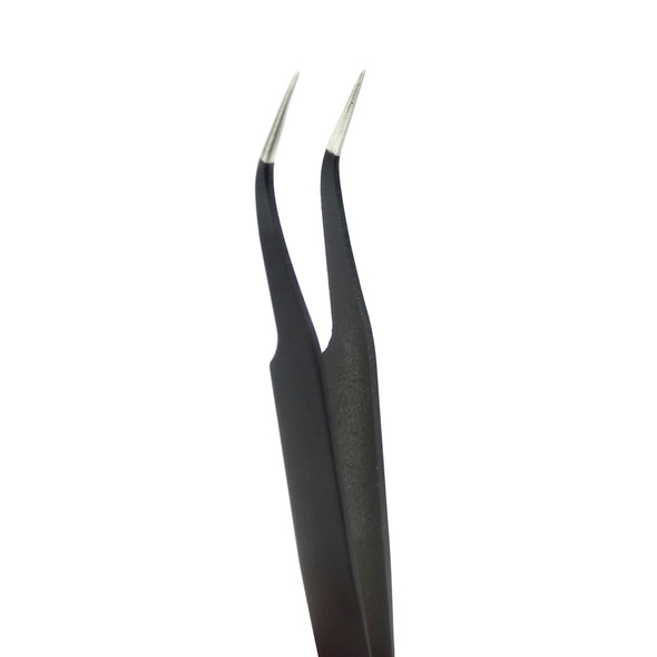 JF-604 Professional Stainless Steel Curved Tip Tweezer Maintenance Tool