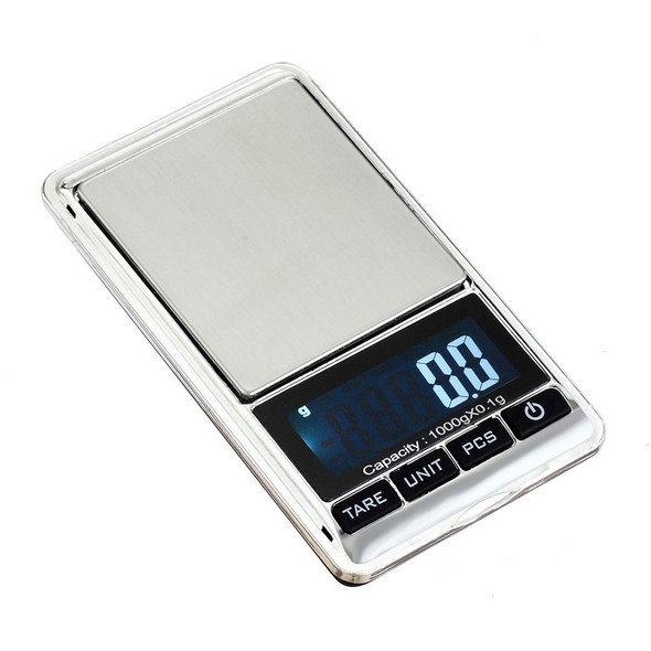 1000g/0.1g Pocket Digital Scale Jewelry Weigh Balance LCD Display
