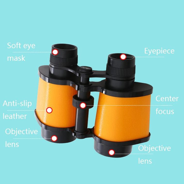 20004 Children Mini HD Toy Binoculars(Orange)