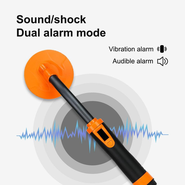 HS-07 Handheld Treasure Hunt Metal Detector Positioning Rod(Orange)