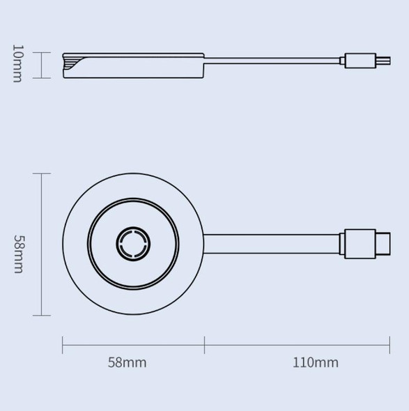 K8SE 2.4GHz / 5GHz Dual-Band 1080P MiraScreen Wireless WiFi Display Dongle Receiver HDTV Stick for Chromecast