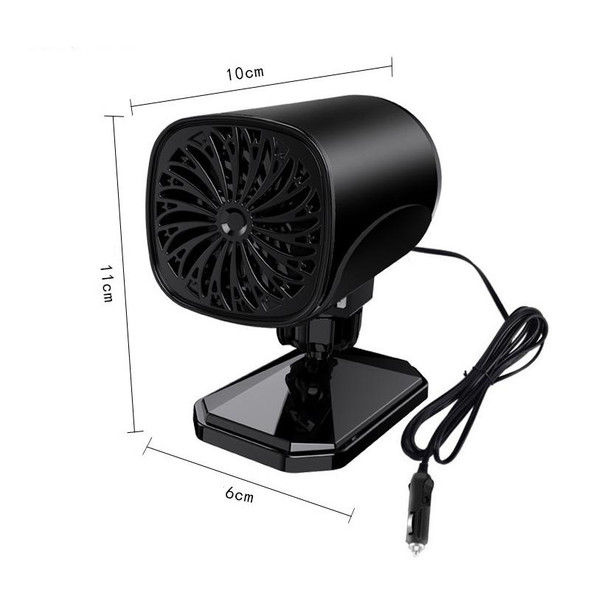 12V Portable Car Heater Defroster(Black)