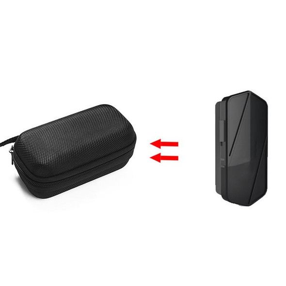 2 PCS Negative Ion Micro-Portable Air Purifier Protection Bag - Aerobic M1(Black)