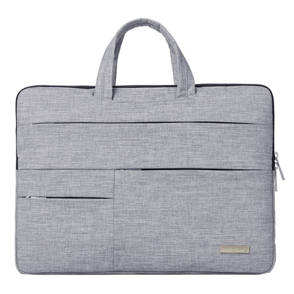 CANVASARTISAN L3-02 Practical Notebook Computer Sleeve Laptop Computer Handbag 13'' Notebook Protection Cover Case - Light Grey