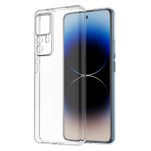 HD Transparent Phone Cover for Xiaomi 12T 5G / Redmi K50 Ultra 5G, Ultra Slim Drop Protection Soft TPU Phone Back Case