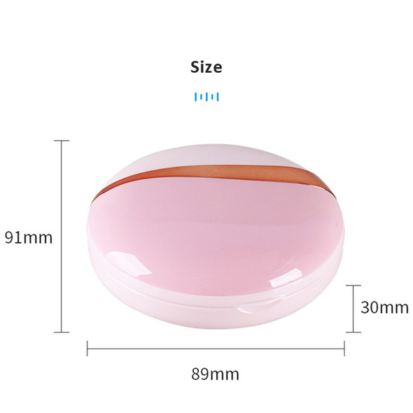 CE-3100 Ultrasonic Contact Lens Cleaner Portable Lens Cleaner Machine with USB Cable - Pink