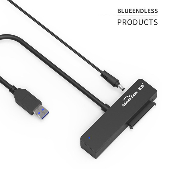 BLUEENDLESS Type-C USB C to 2.5 3.5 SATA Adapter Cable Hard Drive Disk HDD SSD Converter Cable Cord