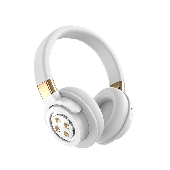 A51 USB Charging Wireless Bluetooth HIFI Stereo Headset with Mic(White)