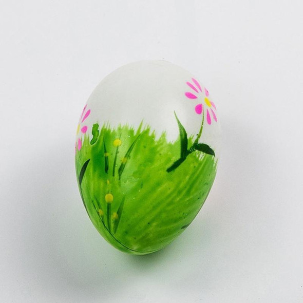 10 Bulbs LED Cute Easter Eggs Decorative Lamp Holiday Decorative Light Bulbs (Colorful Light)