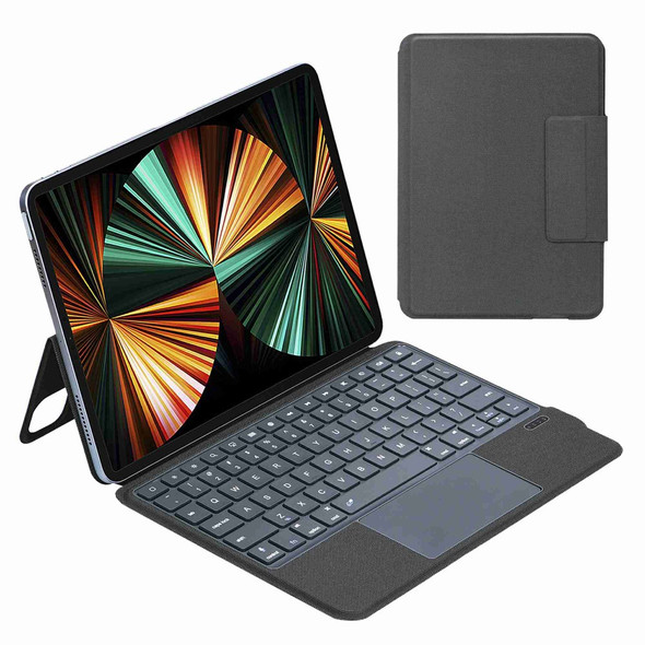 3125 / 6  For iPad Pro 11 (2018) / (2020) / (2021) / Air (2020) PU Leather Bluetooth Keyboard Case with TouchPad Anti-Drop Tablet Protective Cover