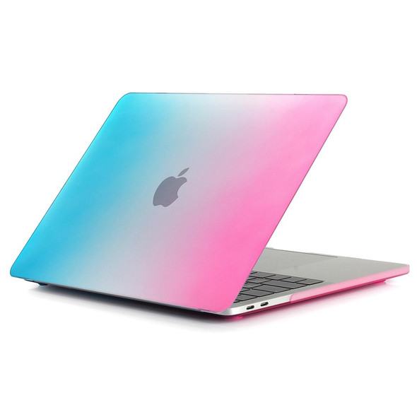 2016 New Macbook Pro 13.3 inch A1706 & A1708 Laptop Rainbow Pattern PC Protective Case