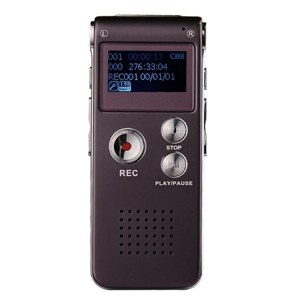 SK-012 8GB Voice Recorder USB Professional Dictaphone  Digital Audio With WAV MP3 Player VAR   Function Record(Purple)