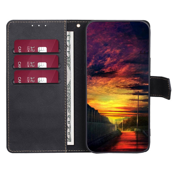 For Xiaomi Redmi Note 12 Pro 4G / 11 Pro 4G (MediaTek) / Note 11 Pro 5G (Qualcomm) Anti-scratch TPU+PU Leather Phone Cover with Strong Magnetic Buckle Waterproof RFID Blocking Phone Case Wallet Stand - Black