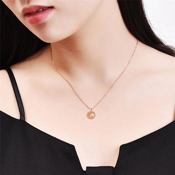 2 PCS Three-Dimensional Sports Ball Pendant Necklace,Style: Women Rugby White K