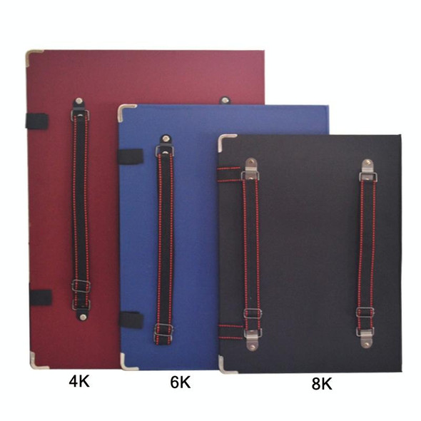 Backpack Portable Waterproof Sketch Clipboard, Specification: 4K (Red)