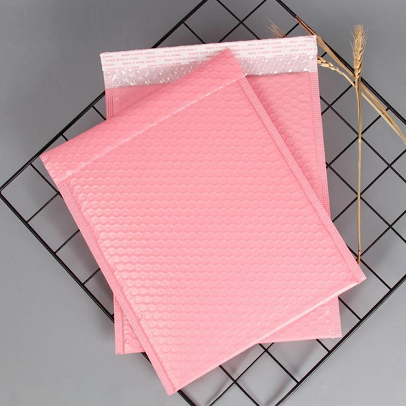 100 PCS Pink Co-Extrusion Film Bubble Bag Logistics Packaging Thickened Packaging Bag Size 22x30cm