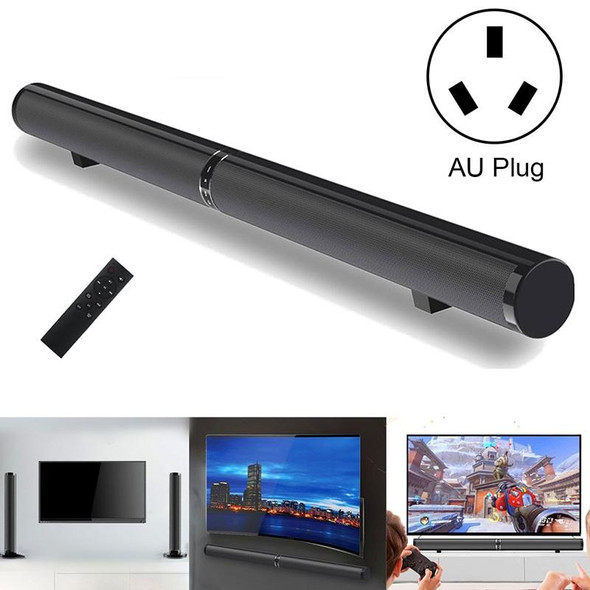 LP-1807 Echo Wall Home Theater Surround Stereo Speaker Soundbar, Plug Type:AU Plug(Black)