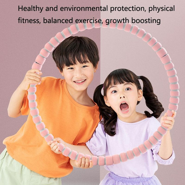 Children High Elastic Sponge Fitness Circles (40cm Cherry Pink)