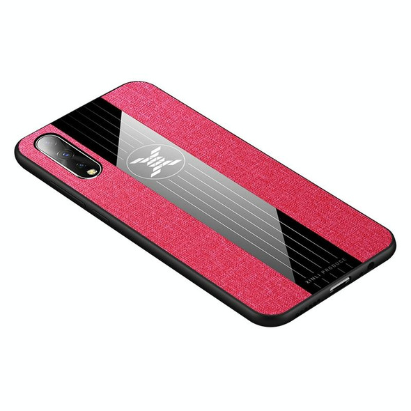 For Vivo IQOO Neo XINLI Stitching Cloth Texture Shockproof TPU Protective Case(Red)