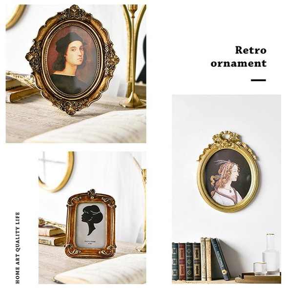 Retro Imitation Wood Home Decor Photo Frames, Spec: A Model