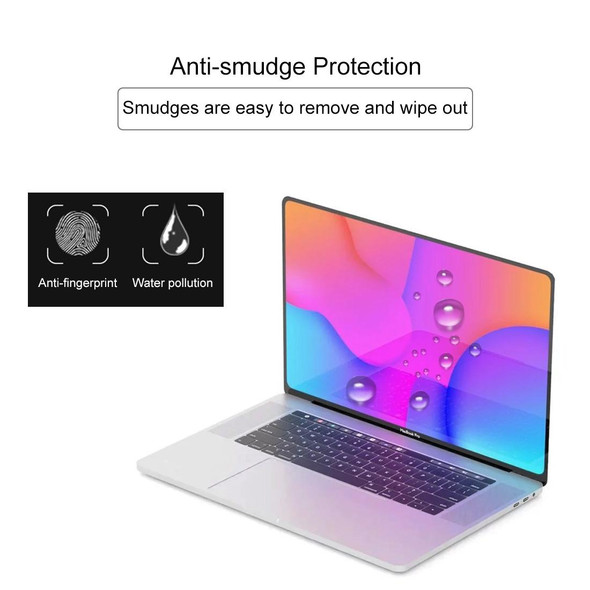10 PCS For MacBook Pro 16 inch 9H Laptop Tempered Glass Screen Protective Film
