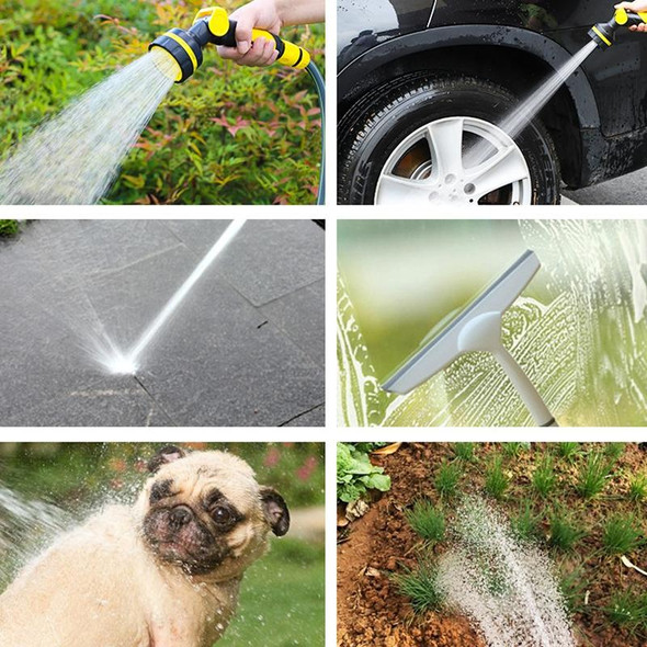 10 Functional Watering Sprinkler Head Household Water Pipe, Style: D6+4 Connector+40m 4-point Tube