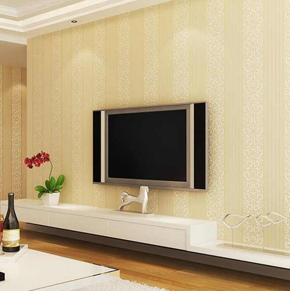 Modern Minimalist Bedroom Living Room Self-Adhesive Non-Woven Wallpaper Sticker, Specification: 0.53 x 3 Meters(588602)