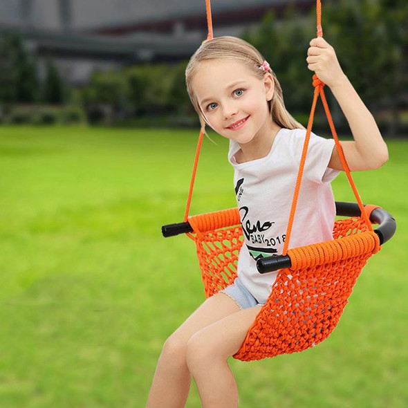Children Swing Family Toys Indoor And Outdoor Garden Hand-Woven Swing Chair Hanging Chair