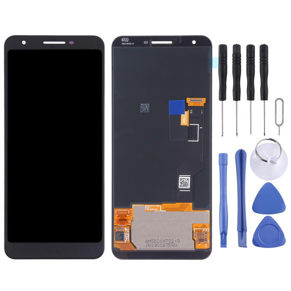 OEM LCD Screen for Google Pixel 3a XL with Digitizer Full Assembly (Black)