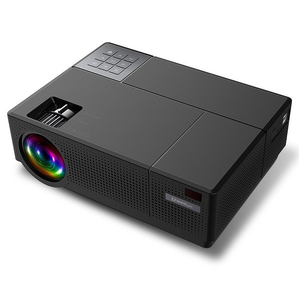 Cheerlux CL770 4000 Lumens 1920 x 1080P Full HD Smart Projector, Support HDMI x 2 / USB x 2 / VGA / AV (Black)