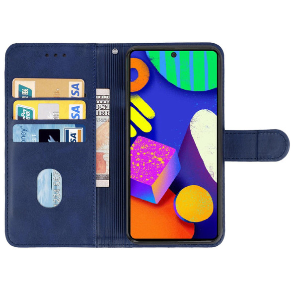 Leather Phone Case For Samsung Galaxy F62 / M62(Blue)