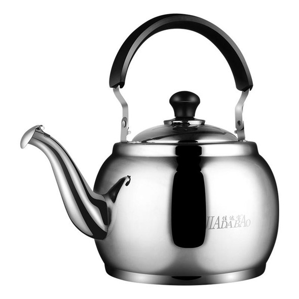Stainless Steel Kettle Extra Thick Whistle Burning Kettle Home Teapot Large Capacity(6.8L Sun kettle)