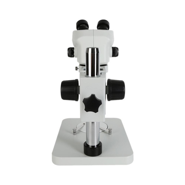 0.7X-50X Stereo Microscope Binocular Microscope With Light(White)